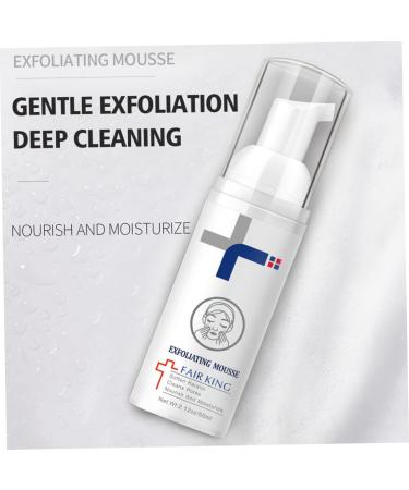 Facial Mousse Exfoliating Peeling Gel - Deep Clean & Moisturizing Face Scrub for All Skin Types - 60ML - Buy Online on SooperMarket.com