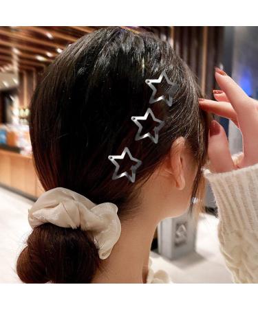 Star Shape Hair Clips - Non Slip Metal Barrettes for Girls (5/10/20pcs) - Cute Hairpins - Buy Online on SooperMarket.com