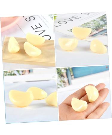 10pcs Keychain Artificial Plants Realistic Vegetable Fake Garlic Flakes Props Clove Fake Vegetables - Buy Online on SooperMarket.com