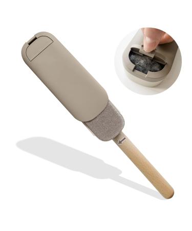 Ceblish lint brush for animal hair animal hair remover reusable cat hair remover lint remover clothing animal hair remover brush clothing brush easy to clean khaki