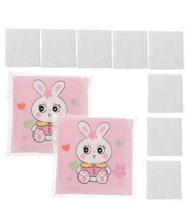 10 Cleansing Cotton Facial Wipes Makeup Remover Face Scrub Pads Facial Wipes for Women Facial Makeup Pads Face Pads Exfoliating Pads Convenient Face Remover Pads Small Makeup Pad