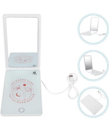 FOMIYES Heater Warmer Makeup Mirror Facial Care Heater Sheet Heating Device White - Buy Online on SooperMarket.com