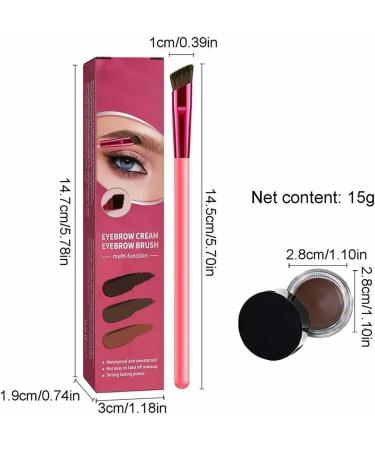 Anjoize 4-Tip Microblade Brow Pen Home Eyebrow Care Kit 4D Laminated (Taupe) - Buy Online on SooperMarket.com