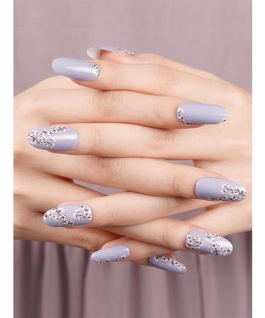 Kalolary 20PCS Nail Gel Polish Wraps | Self-Adhesive Nail Stickers with File and Stick | UV/LED Lamp Required | NJTZ-NG200284 - Buy Online on SooperMarket.com