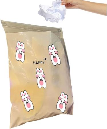 100 Easy Stick-On Car Trash Bag Portable Car Garbage Bags Waterproof Leak Proof Barf Vomit Bags Adhesive Kitchens Trash Bags for Car Travel Home - Buy Online on SooperMarket.com