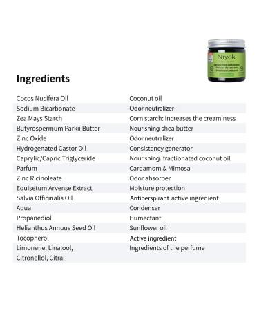 Natural Aluminum-Free Deodorant & Antiperspirant - Green Touch Scent 40ml | International Shipping - Buy Online on SooperMarket.com