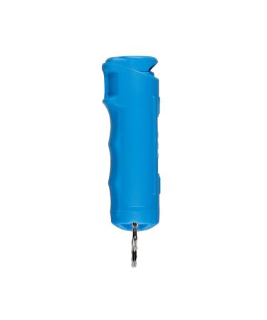 SABRE Practice Spray with Flip Top, Inert Water-Based Formula, 10-Foot (3-Meter) Range, Helps to Build Confidence, Muscle Memory and Familiarity, Ergonomic Finger Grip, Key Ring, Blue