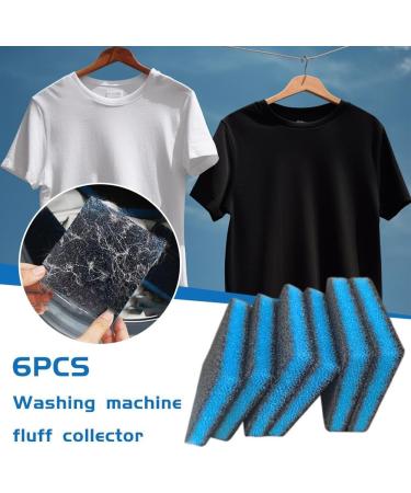 Washing Machine Clothing Hair Removal Reusable Collector Cleaning Tools Pet Suitable Remover Hair Cleaning Sponge For Laundry wash Tools Bag Washing Net wrinkles Ball balls Fur fluff clothes l Blue 6PCS - Buy Online on SooperMarket.com