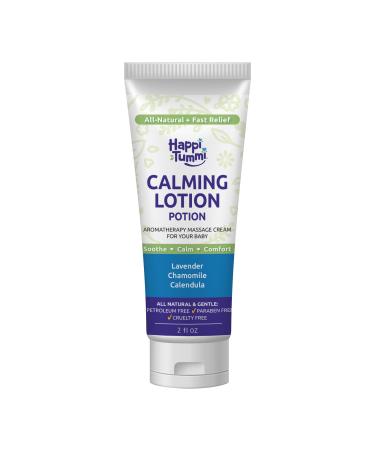 Natural Organic Lotion for Babies & Toddlers  Relaxing Massage and Bedtime with Organic Calendula  Organic Chamomile and Calming Lavender Essential Oil Perfect for Baby Massage and Bedtime   2 Ounces