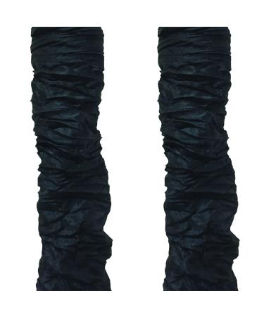 Royal Designs, Inc CC-17-BLK-2 Fabric Cord Cord & Chain Covers, 4 ft, Black-2 Pack 4 ft Black - 2 Pack