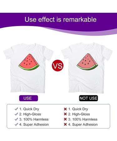 Sublimation Coating Spray for Cotton & Polyester Shirts, Fabric, Wood, Canvas, Handbags - Quick Dry, Super Adhesion, High Gloss Finish - 2X100ML - Buy Online on SooperMarket.com