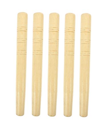 Plafope 5st wooden handle for agricultural devices handle made of hardwood racel brooms for the floor Extension rod for color roller Besstiel Basewiper for concrete floor Hand Beilzern