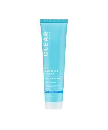 Paula's Choice CLEAR Daily Skin Clearing Treatment with Benzoyl Peroxide for Facial Acne and Redness Relief  2.25 Fl. Oz. (Extra Strength) 2.25 Fl Oz (Pack of 1)