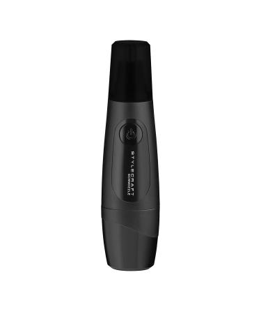 Stylecraft Schnozzle Cordless Nose & Ear Trimmer - Water Resistant Portable LED Light - Matte Black - Buy Online on SooperMarket.com