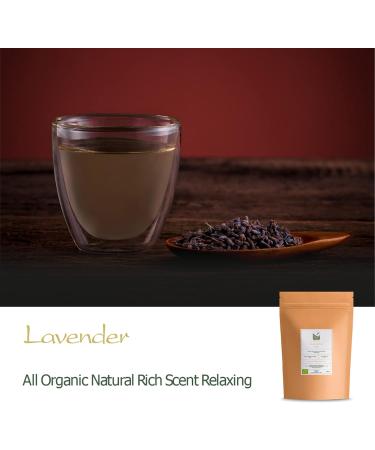 Lavender Buds Organic Lavandula Flower - Perfect in A Potpourri - Lavandula Angustifolia 200g - Buy Online on SooperMarket.com