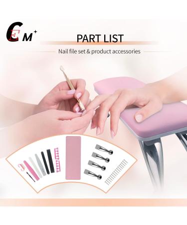 Buy Pink Manicure Hand Rest & Nail Arm Rest - Soft Cushion for Nail Techs | Perfect Manicure Pillow for Nails & Toenails - Shop Internationally - Buy Online on SooperMarket.com