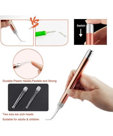 6 Pack Ear Wax Removal Tool with Light -Earwax Removal Kit Ear Cleaner Ear Pick (4 Pack) - Buy Online on SooperMarket.com