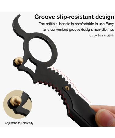 Ibuloule Cut-Throat Razor | Professional Shaving & Skin Care for Men - Ideal for Salon Travel Home & Outdoor Adventures - Buy Online on SooperMarket.com
