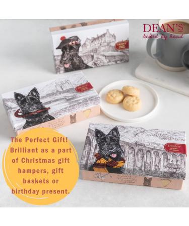 Deans Scottish All Butter Shortbread Biscuits Gift Box - 90g | Eilean Donan | Collectable Scottish Terrier Dog | Luxury Hand-Baked Cookies - Buy Online on SooperMarket.com