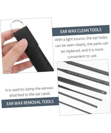 PLAFOPE 2 Sets Ear Cleaning Kit - Stainless Steel Spiral Spring Ear Cleaner and Earwax Removal Tool - Buy Online on SooperMarket.com