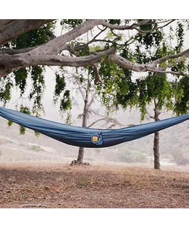 Wise Owl Outfitters Camping Hammock - Lightweight Portable Hammock with Tree Straps - Blue | Ideal for Beach, Hiking, Backpacking, and Travel - Buy Online on SooperMarket.com
