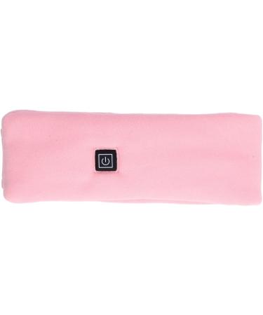USB Heating Pillows for Neck Pain Relief | Washable Thermal Neck Bandage | 3 Temperature Levels | Soft Pink - Buy Online on SooperMarket.com