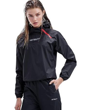 HOTSUIT Women's Sauna Suit for Weight Loss & Workout | Black | X-Large - Buy Online on SooperMarket.com