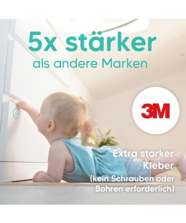 Aycorn Magnetic Safety Lock Replacement - Invisible Child Lock for Cabinets & Drawers - 2 Keys (1 Pack) - Secure Your Baby's Safety - Buy Online on SooperMarket.com