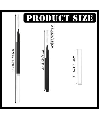 150pc Brow Lamination Microbrush Set with Cap - Black/White Eyebrow Tools for Lash Lift, Extensions & Filling - Buy Online on SooperMarket.com