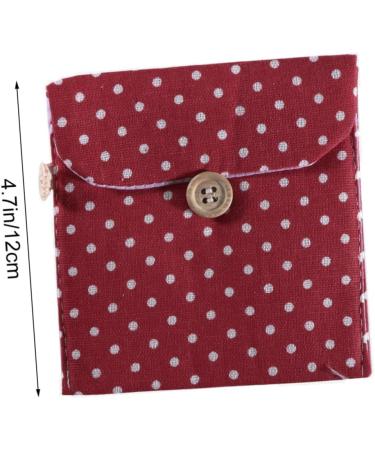 Women's Menstrual Pouch Wallet Organizer - South Korea Miss Plain Secret Purse Storage Bag - Medium Size - Buy Online on SooperMarket.com