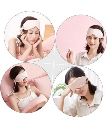 Beavorty 1 Set Heating Sleeping Eye Mask Pink USB Hood - Buy Online on SooperMarket.com