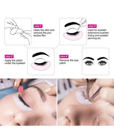 Lunamoon Eye Pads for Eyelash Extensions - 100 Pairs Eyelash Coloring & Lifting Gel Patches for Perfect Extensions - Buy Online on SooperMarket.com