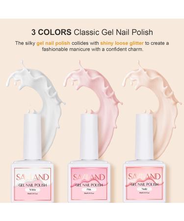 SAVILAND Acrylic Nail Kit with Nail Drill - All-In-One Professional Set for Beginners Gel Polish & UV Light - DIY Home Salon Gift - Buy Online on SooperMarket.com