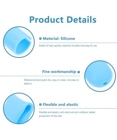 VORCOOL 2pcs Blue Silicone Door Knob Grips - Maximum Grip for Arthritis & Senior Living - Nonslip Aid for Easy Open Doors - Buy Online on SooperMarket.com