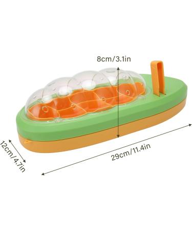 Observation Box Baby Silkworm Shape Silkworm Rearing Bucket Mesh Hole Design Multifunctional Educational for Reptiles (Green) - Buy Online on SooperMarket.com