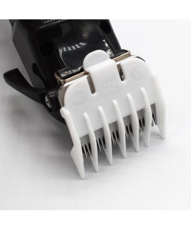 3 Pieces Professional Hair Clipper Attachment Guide Combs Color-Coded Gurad Combs fits for Most Wahl Standard Full-Sized Hair Clippers(1.5/3/4.5mm Gray/Red/White) - Buy Online on SooperMarket.com