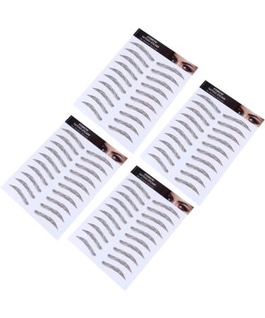 Beavorty 12 Pcs Eyebrow Stickers Stick on Eyebrows False Eyebrows Cosmetics 4d Make up Makeup Tools - Buy Online on SooperMarket.com
