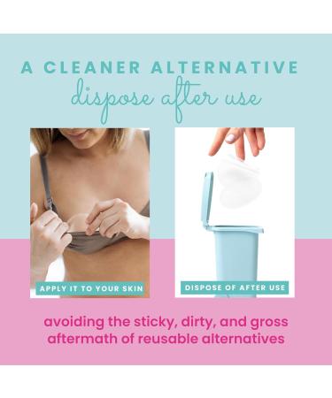 Soothing Gel Pads for Sore Nipples | Instant Cooling Relief | BPA-Free Hydrogel Breastfeeding Pads with Aloe Vera - 16 Count - Buy Online on SooperMarket.com