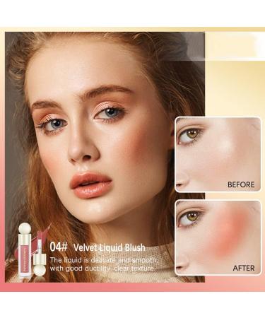 Soft Cream Liquid Blush Makeup - Dewy Lip and Cheek Tint (#04) 2.00 g - Pack of 1 - Buy Online on SooperMarket.com
