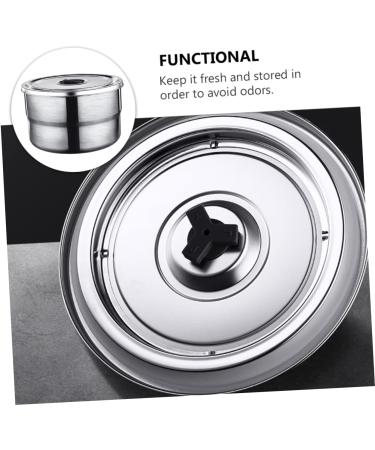Alipis Box Lunch Box Stainless Steel Airtight Container Canister Storage Container With Cover Storage Jar - Buy Online on SooperMarket.com