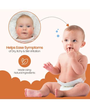 Happy Cappy Daily Shampoo & Body Wash for Children - Soothes Dry, Itchy, Sensitive Skin | Dermatologist Tested | Fragrance & Dye Free - 8 oz - Buy Online on SooperMarket.com