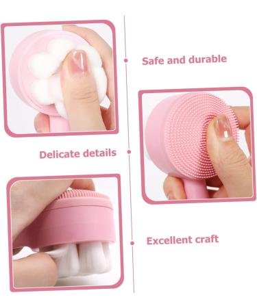 Mikinona Double Sided Facial Cleansing Brush - Manual Face Washer & Exfoliator for Deep Clean Skin Care - Buy Online on SooperMarket.com