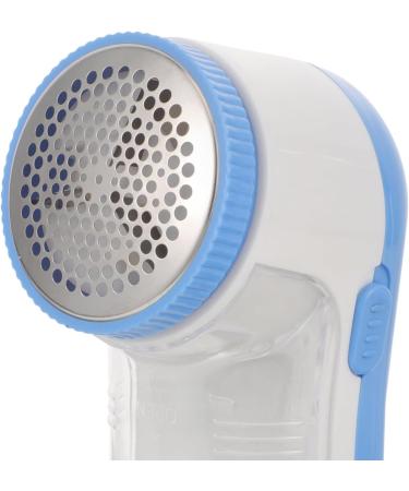 Premium Portable Fabric Shaver & Lint Remover - Ideal for Clothes Sweaters and Furniture | Two Blades & Electrostatic Brush - Buy Online on SooperMarket.com