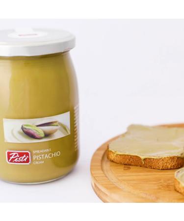 Pisti Spreadable Pistachio Cream 600g | Irresistible Luxurious Pistachio Goodness | Creamy Indulgence for Desserts Snacks & More | Made in Italy | Alpine Heights - Buy Online on SooperMarket.com