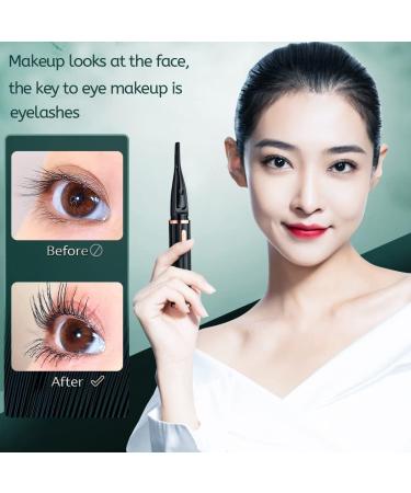sunree Heated Eyelash Curler 2-in-1 Clip Eyelash Curler with Comb USB Rechargeable Portable Electric Eyelash Curler - Buy Online on SooperMarket.com