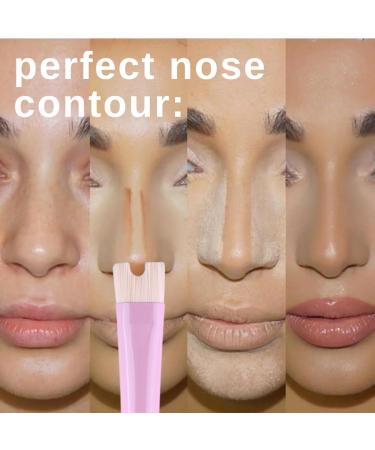 Buy Dual-Ended Nose Contour Makeup Brush - Precision Sculpting & Defining for Perfect Nose Contour | International Shipping Available - Buy Online on SooperMarket.com