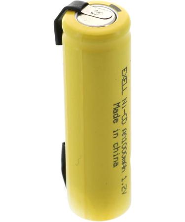 Buy Exell Battery 5-Pack 1.2V 1000mAh AA NiCD Rechargeable - Compatible with Telecom UPS Smart Grid & More - International Shipping Available - Buy Online on SooperMarket.com