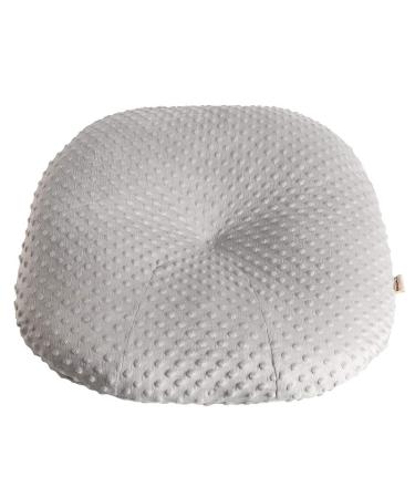 Owlowla Newborn Lounger Cover,Minky Removable Slipcover Fits Newborn Lounger for Baby Boy Girl(Silver Gray)