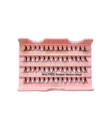 Fug Eyelash Lash Extensions Individuals Knot Free Flare Eyelashes 24D C Curl 0.05mm Short Stem Eyelash Extensions Supplies Fans Handmade Long Lasting Easy Application (Set 600 fans) (24 Hairs 12mm) 24 Hairs 12mm
