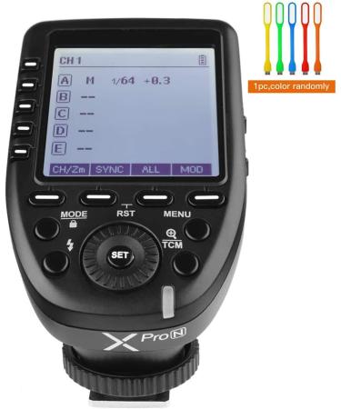 Godox XPro-N i-TTL Wireless Flash Trigger for Nikon Cameras | High Speed Sync 1/8000s | 11 Customizable Buttons - Buy Online on SooperMarket.com